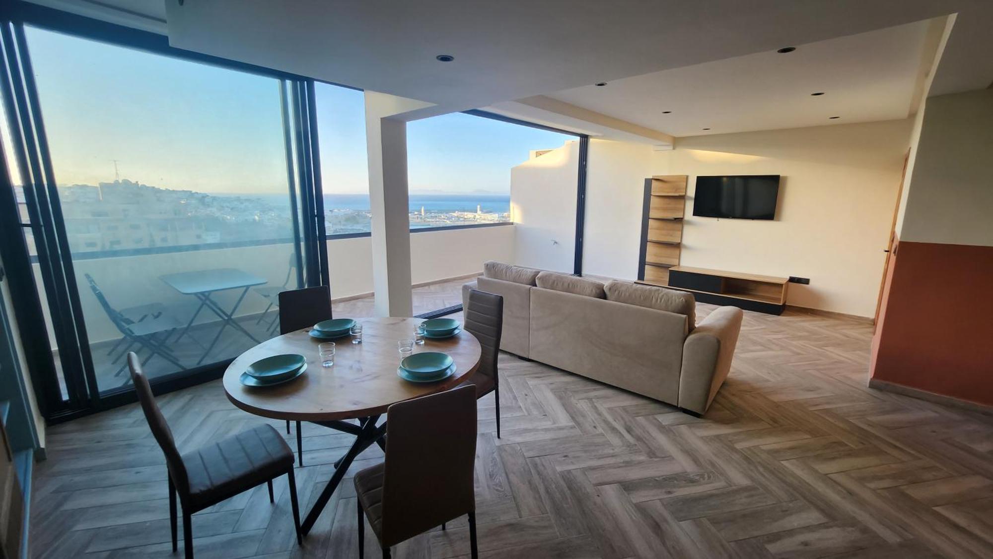 Appartement Vue Sur Mer タンジェ エクステリア 写真